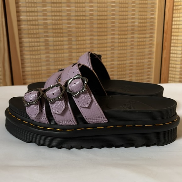 Dr. Martens Blaire Lilac Platform Sandal - Picture 5 of 16